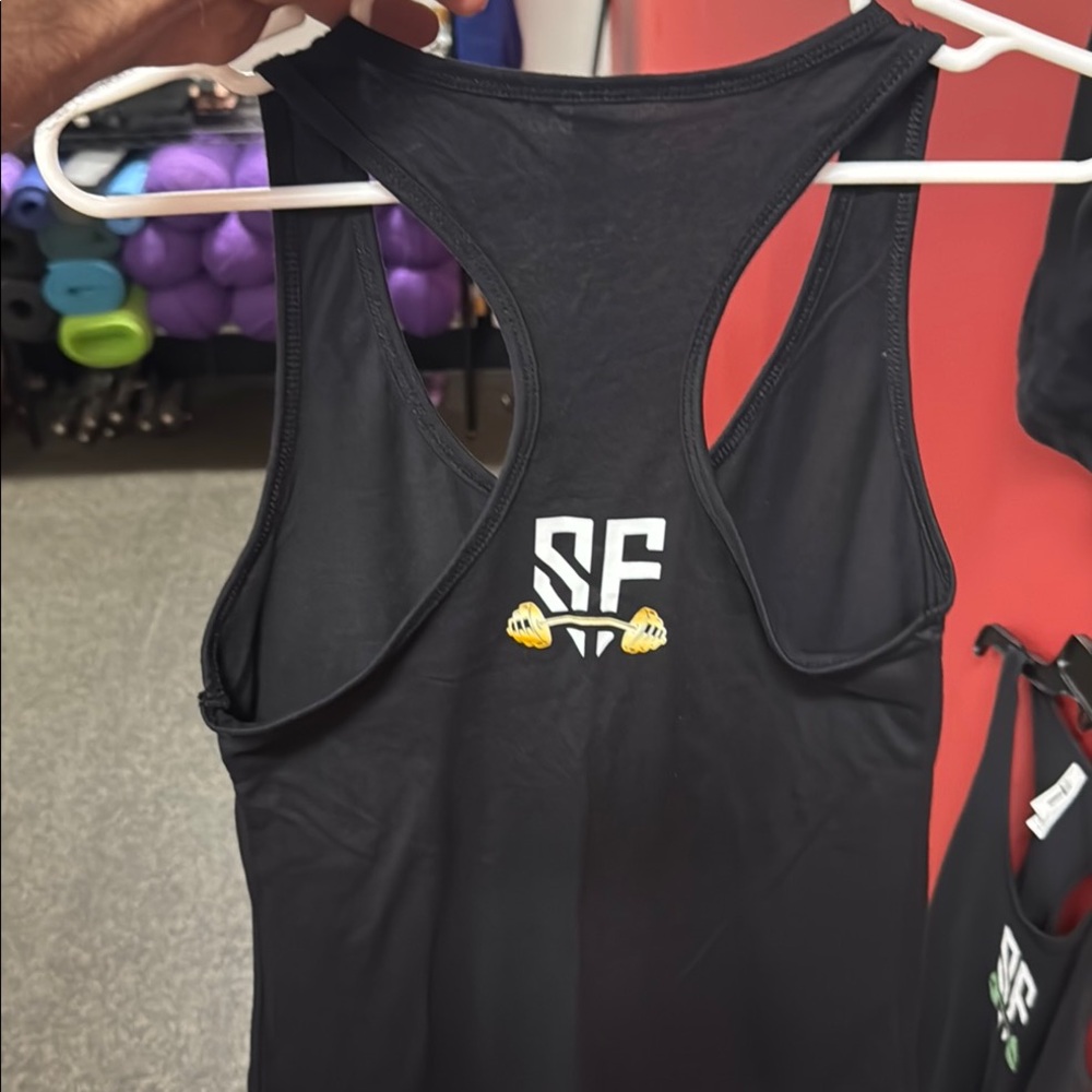 Black Graphic Tank Top - Picture 2 of 2